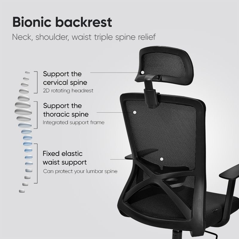 Ergonomic Mesh Office Chair — view 3