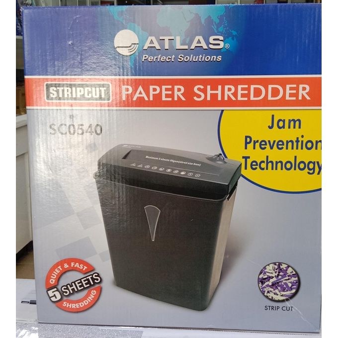 Paper Shredder (Strip-Cut)
