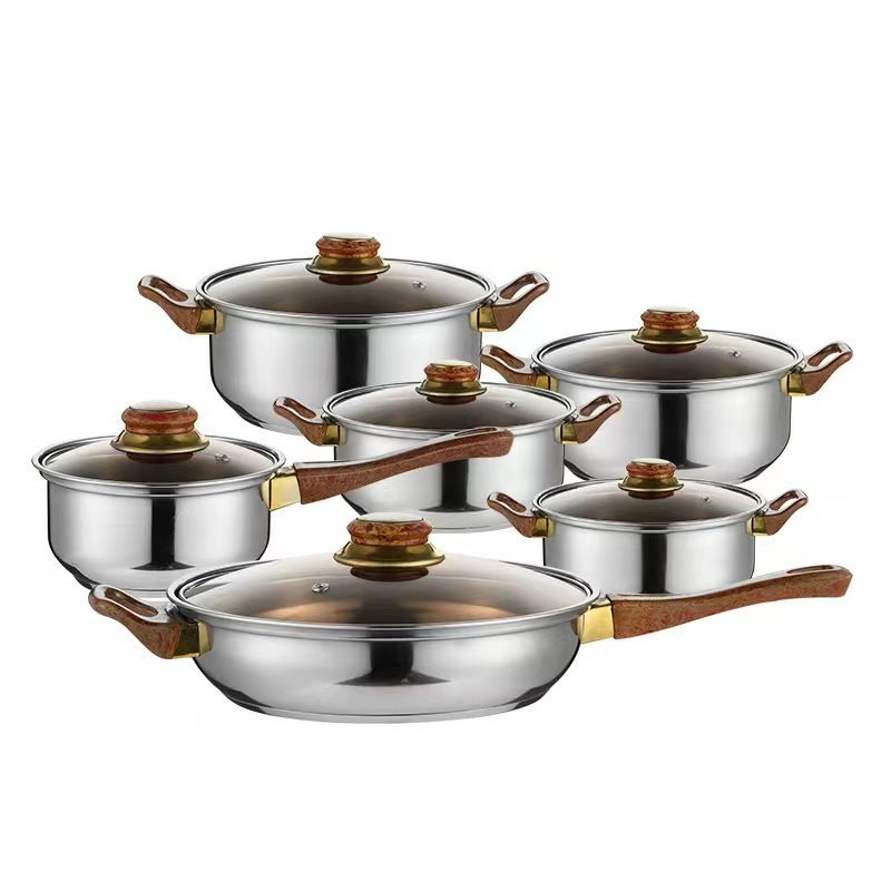 Stainless Cookware Set (7-Piece) — view 3