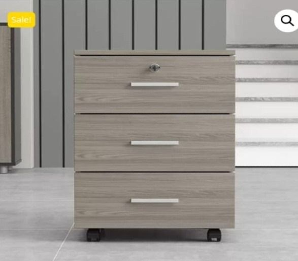 Wooden Filing Cabinet (Lockable)