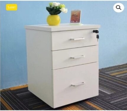Wooden Filing Cabinet (Lockable) — view 2
