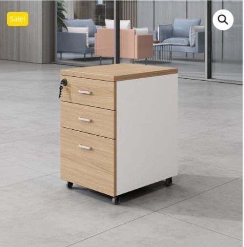 Wooden Filing Cabinet (Lockable) — view 3